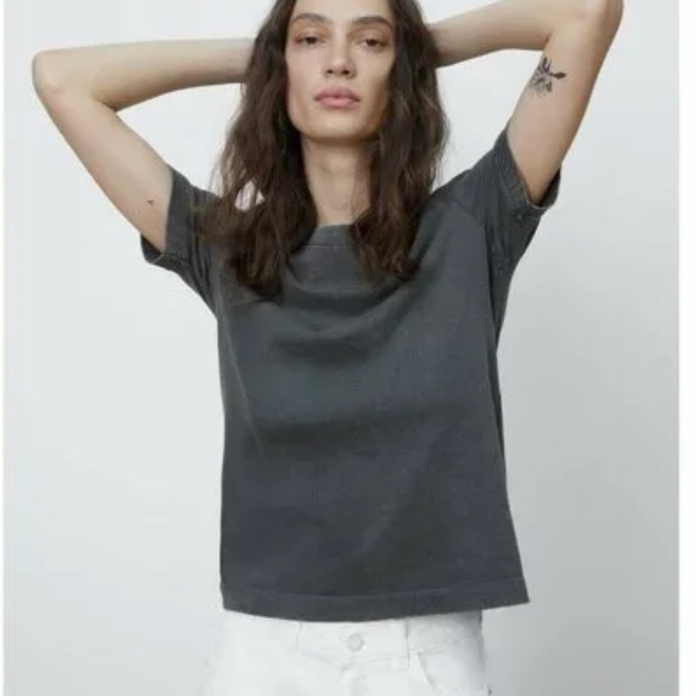 Zara Grey T-Shirt